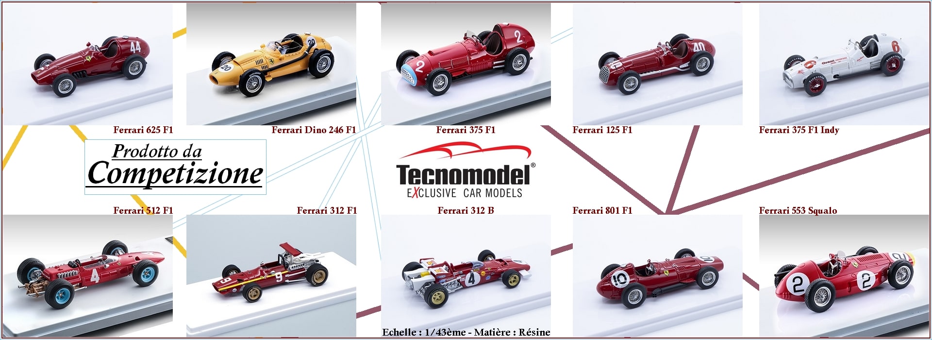 Tecnomodel - Exclusive car 1/43ème